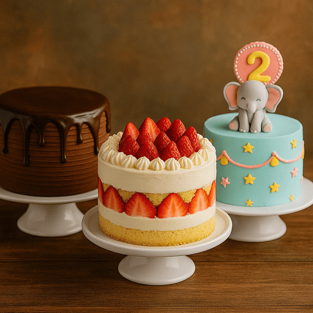 Encomendas de bolos personalizados